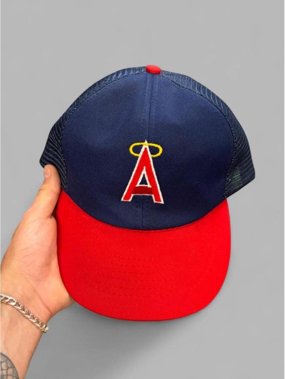 Vintage 80s California Angels MLB Hat